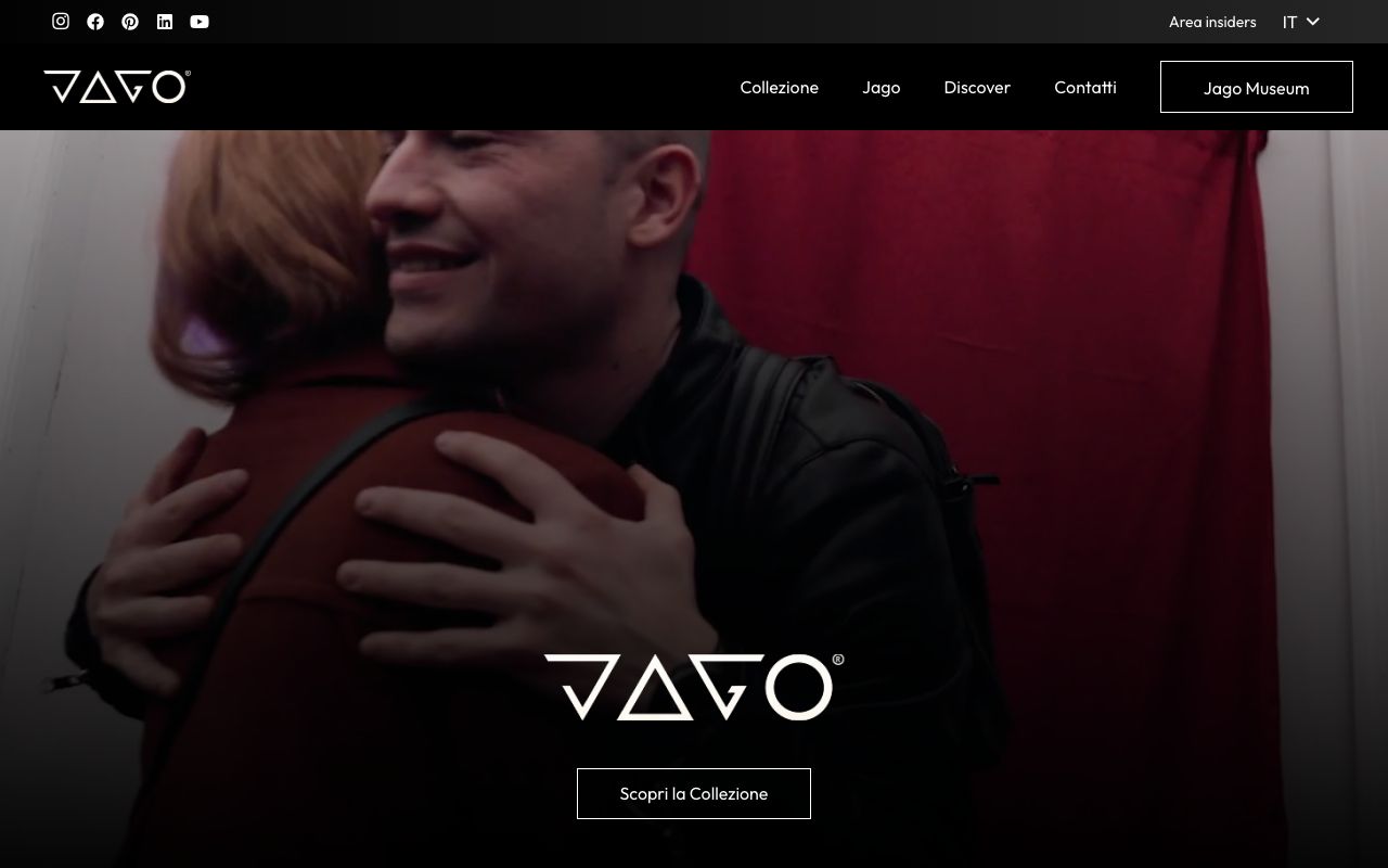 Anteprima del sito Jago